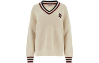 MIU MIU Stripe trim Cashmere Jumper
