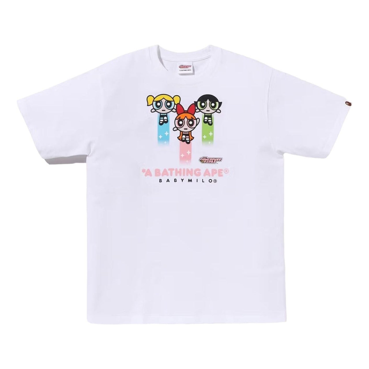 A Bathing Ape X The Powerpuff Girls Baby Milo T-Shirt 'White' 0ZXTEM90110CP-WH