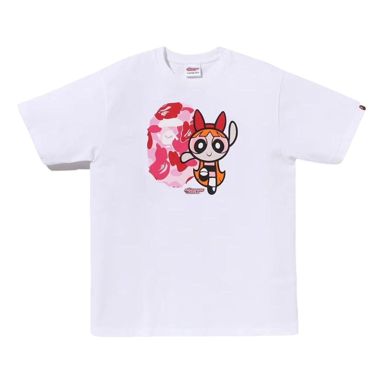 A Bathing Ape X The Powerpuff Girls Blossom T-Shirt 'White' 1L73-210-902