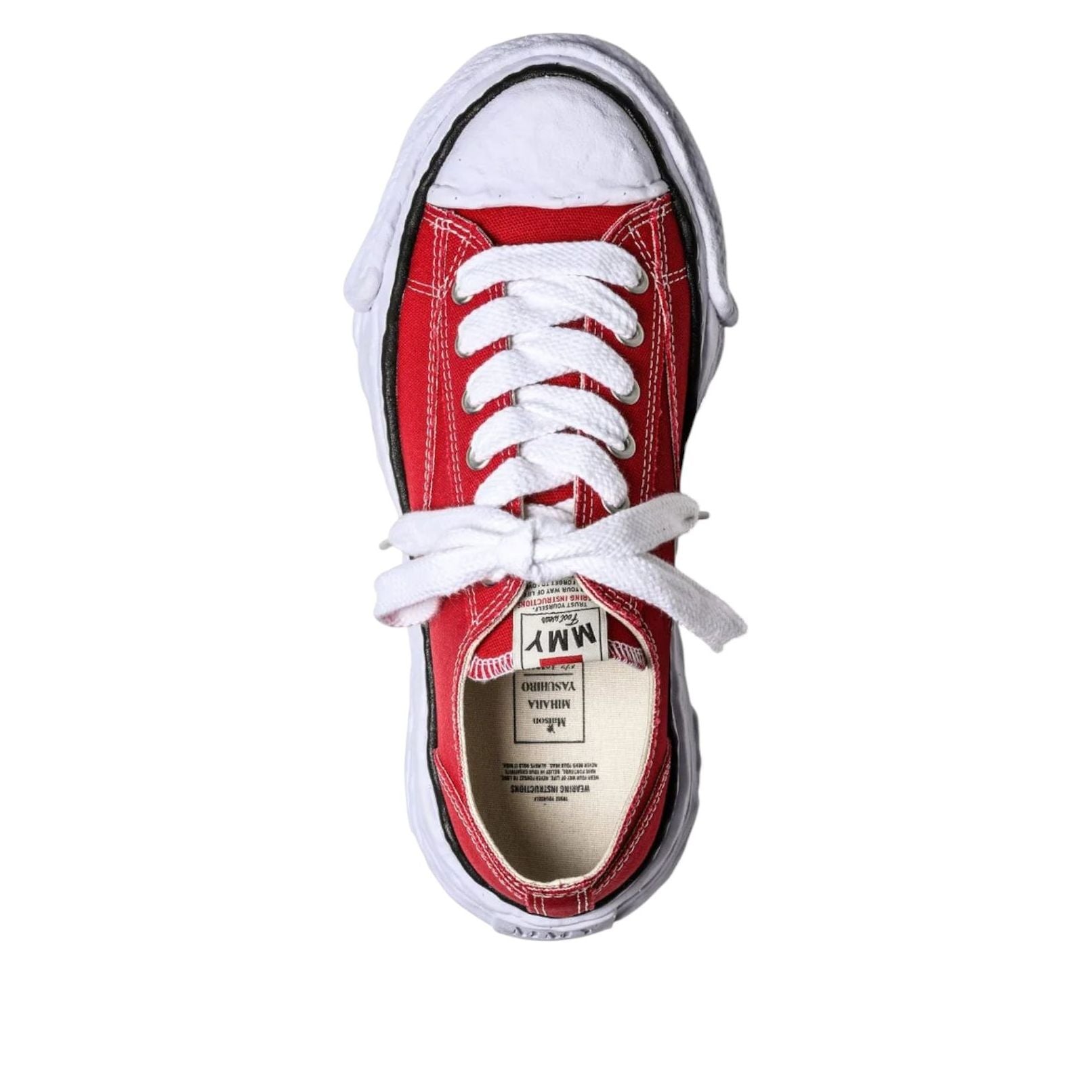 Maison MIHARA YASUHIRO Peterson 23 OG Sole Canvas Low 'Red' A11FW702-RED