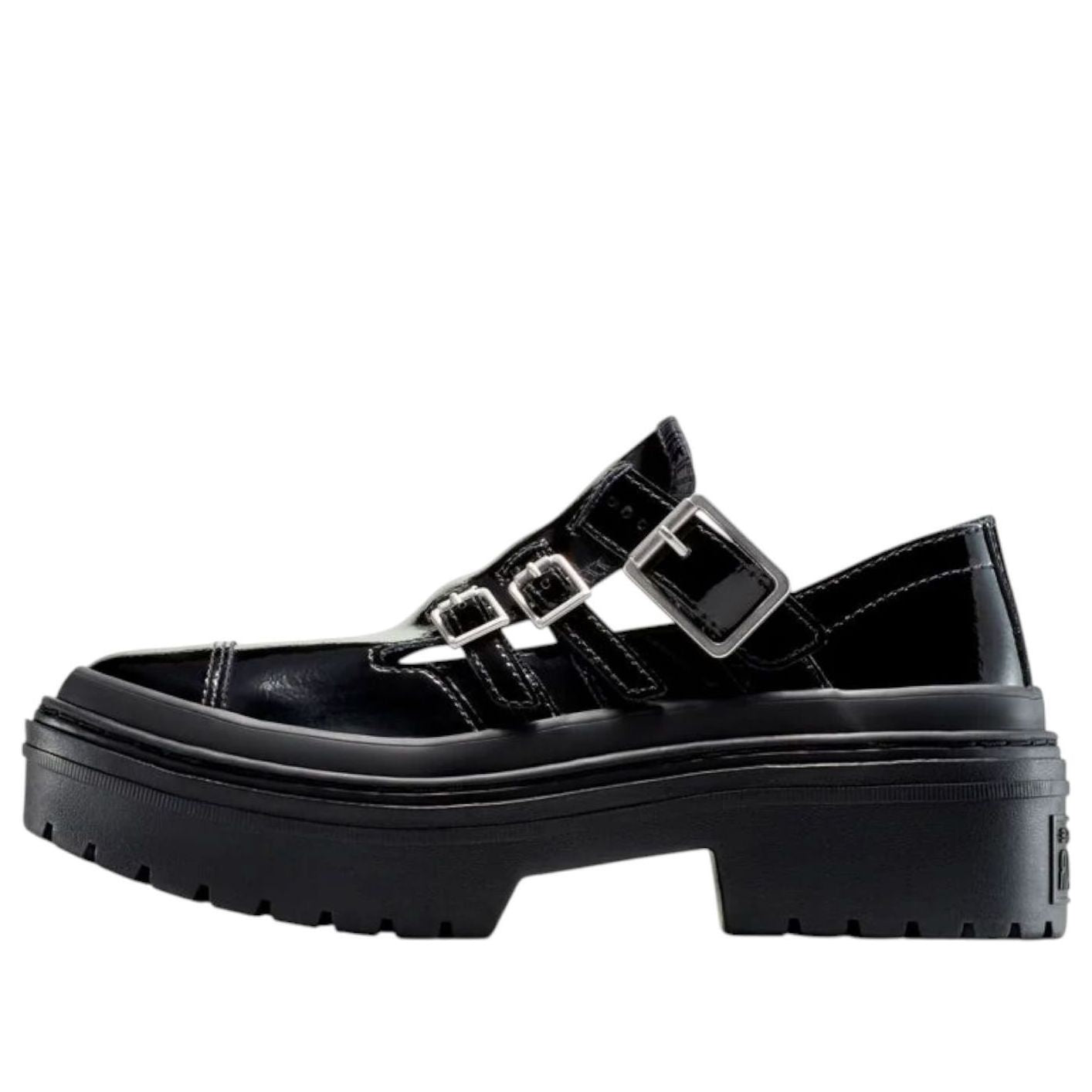 (WMNS) Converse Chuck Taylor All Star Lugged Heel Mary Jane 'Black' A12983C