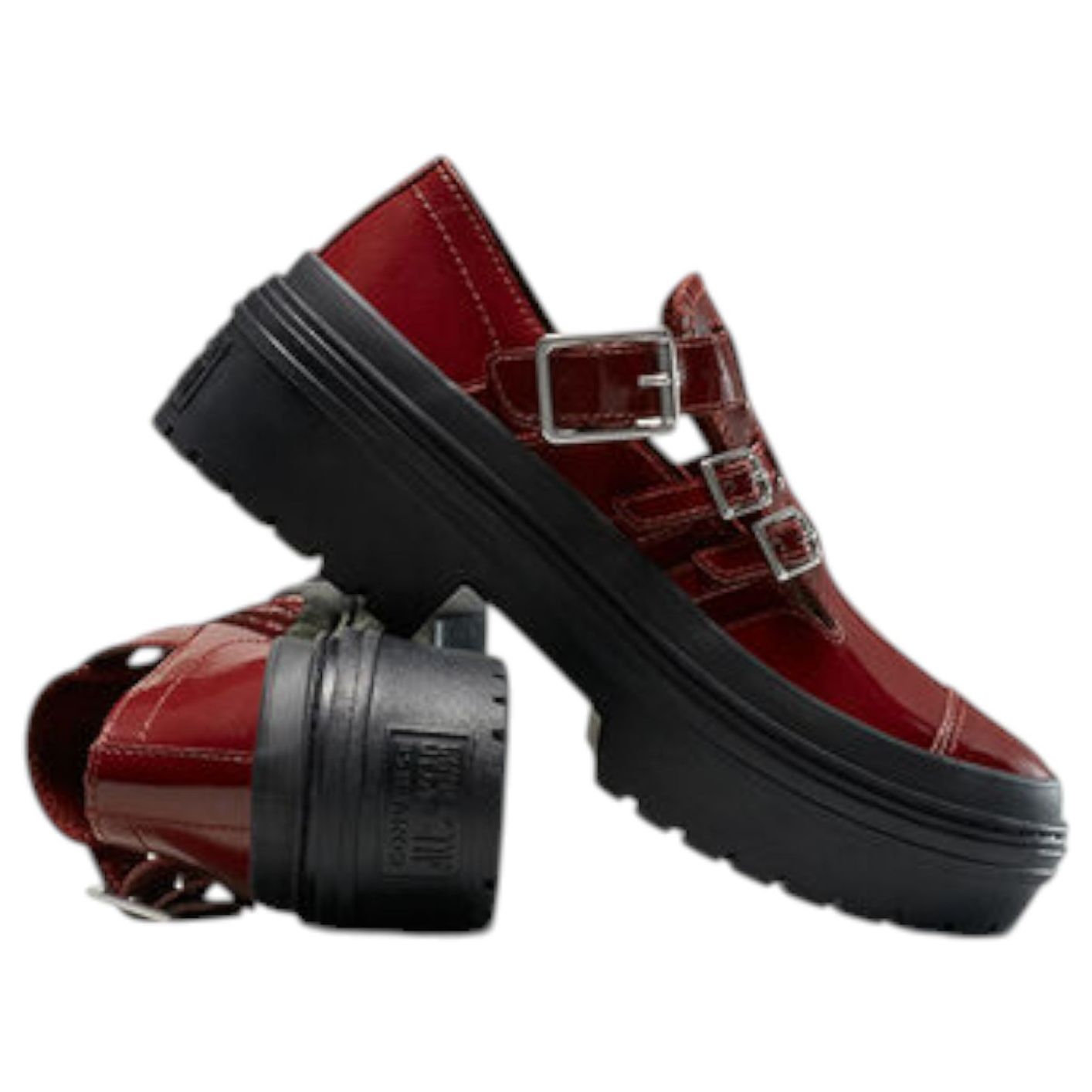 (WMNS) Converse Chuck Taylor All Star Lugged Heel Mary Jane 'Rottin Apple' A12984C
