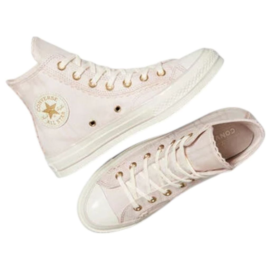 (WMNS) Converse Chuck 70 High Lace Trim 'Shy Flamingo' A13006C