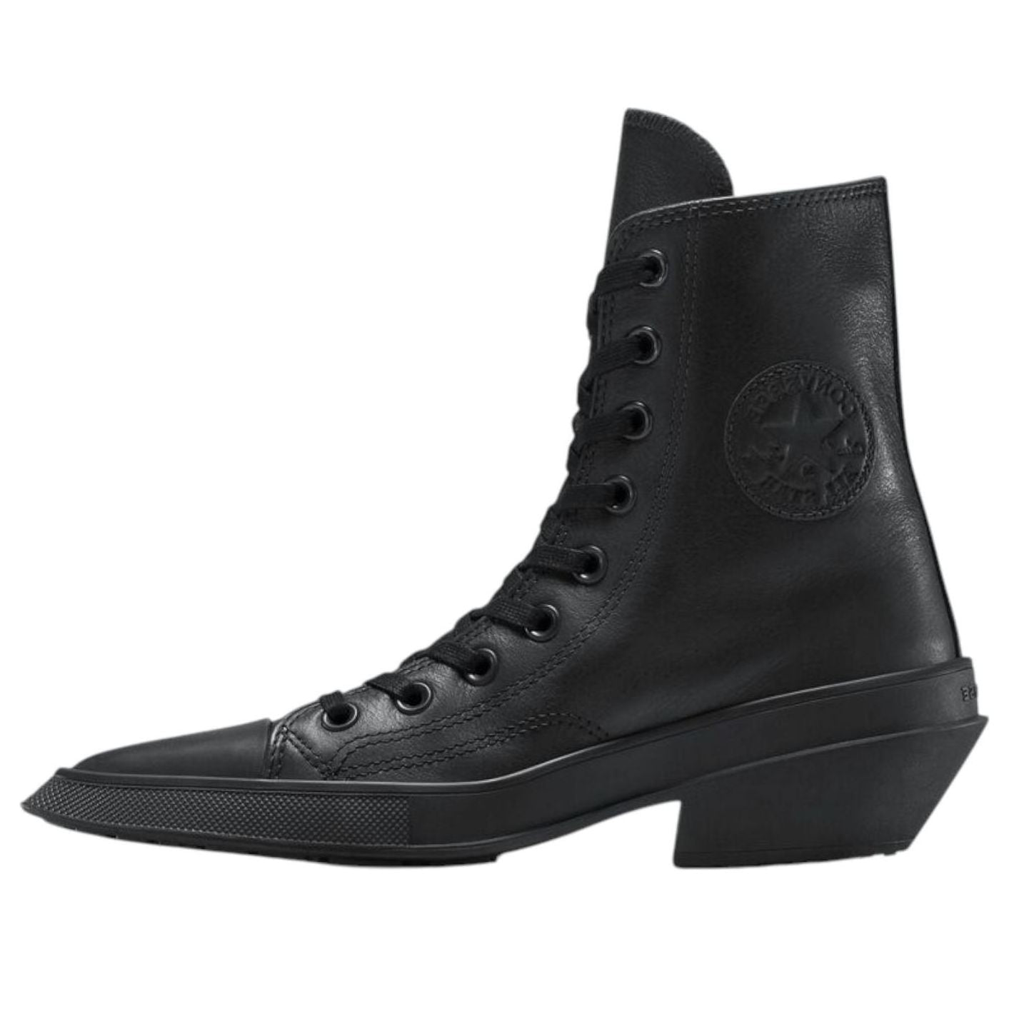 (WMNS) Converse Chuck 70 De Luxe Pointed High 'Triple Black' A13014C