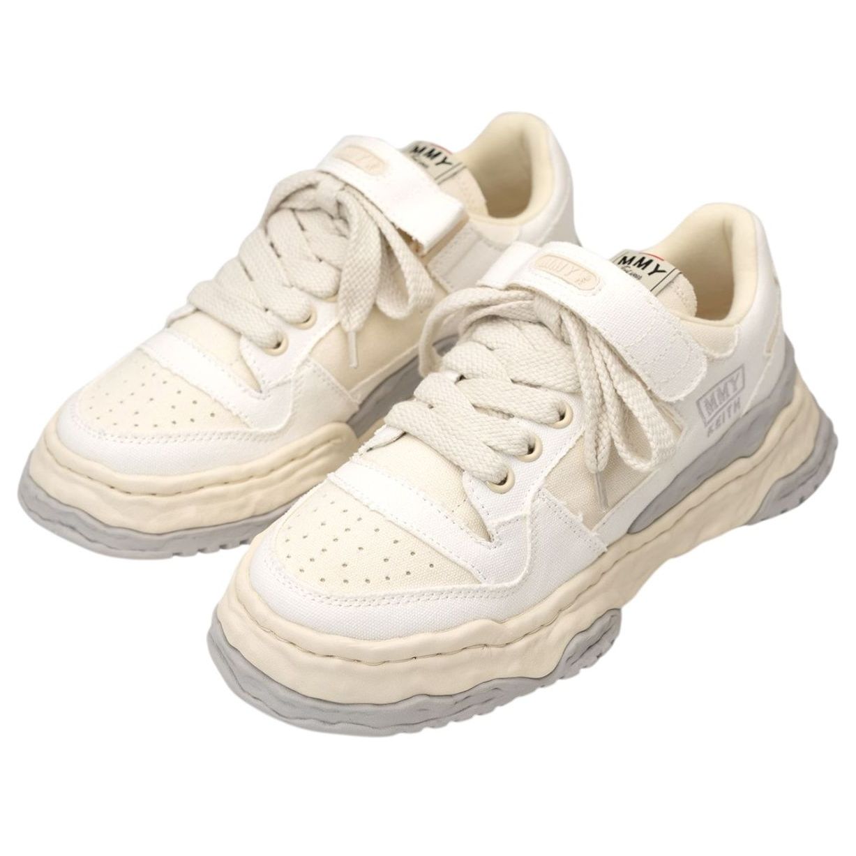 Maison MIHARA YASUHIRO Keith OG Sole Canvas Low 'White' A13FW704-WHT