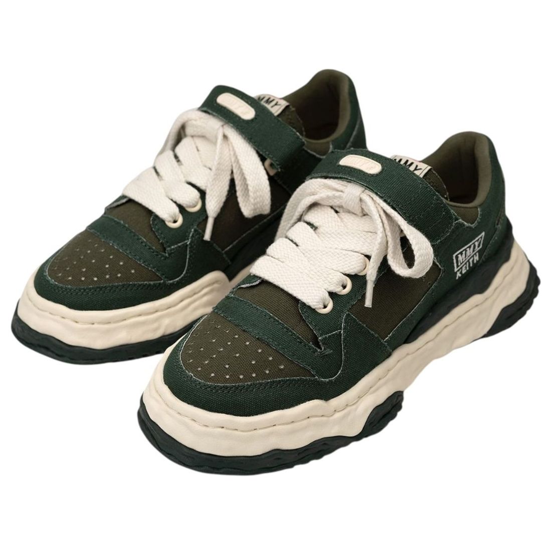 Maison MIHARA YASUHIRO Keith OG Sole Canvas Low 'Green' A13FW704-GRN