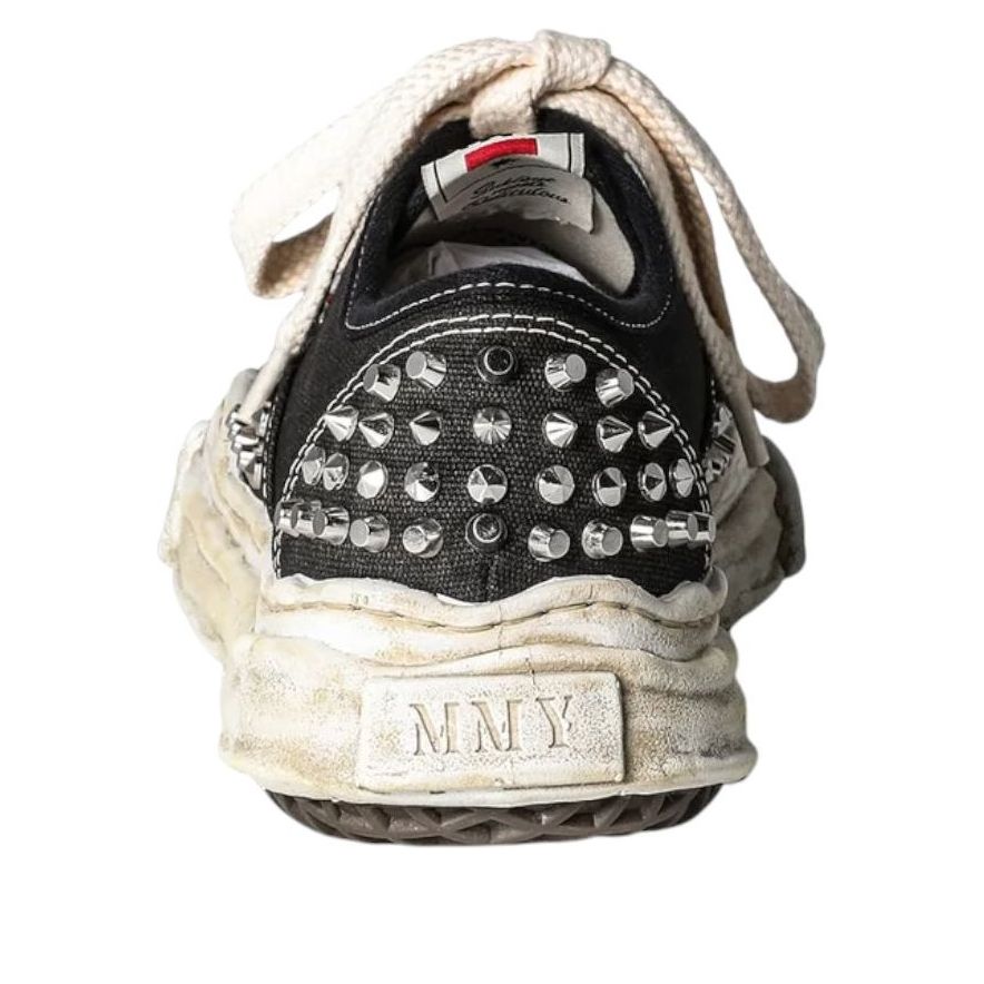 Maison MIHARA YASUHIRO Baker OG Sole Studded Canvas Low 'Black' A13FW736-BLK
