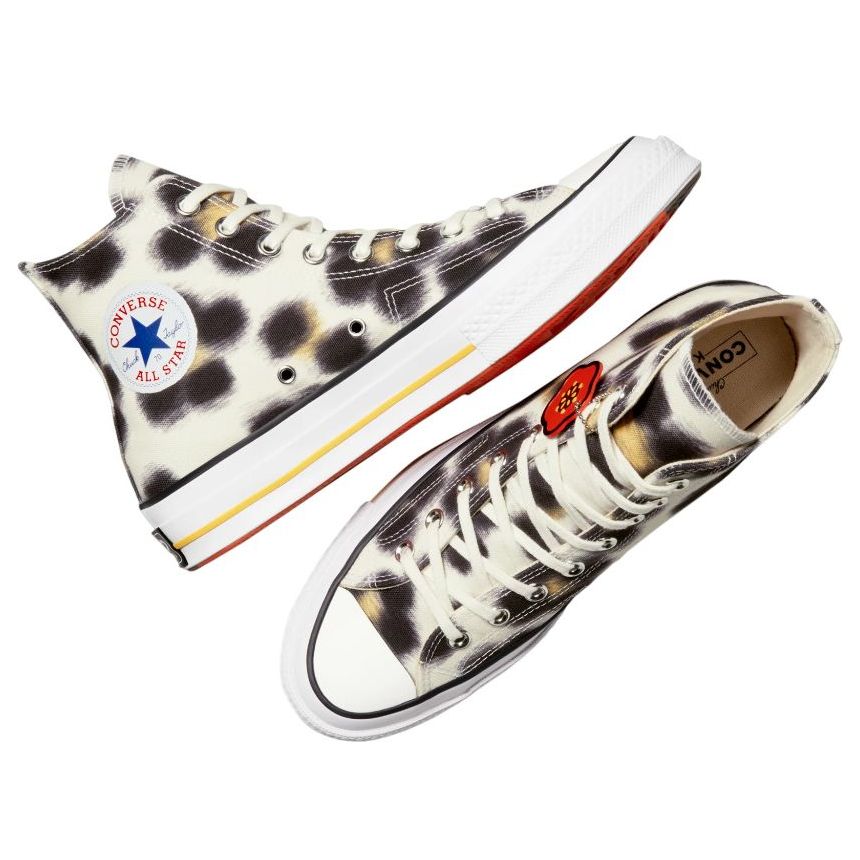 Converse x KENZO Chuck 70 Hi 'Hana Leopard Sweet Corn' A14788C