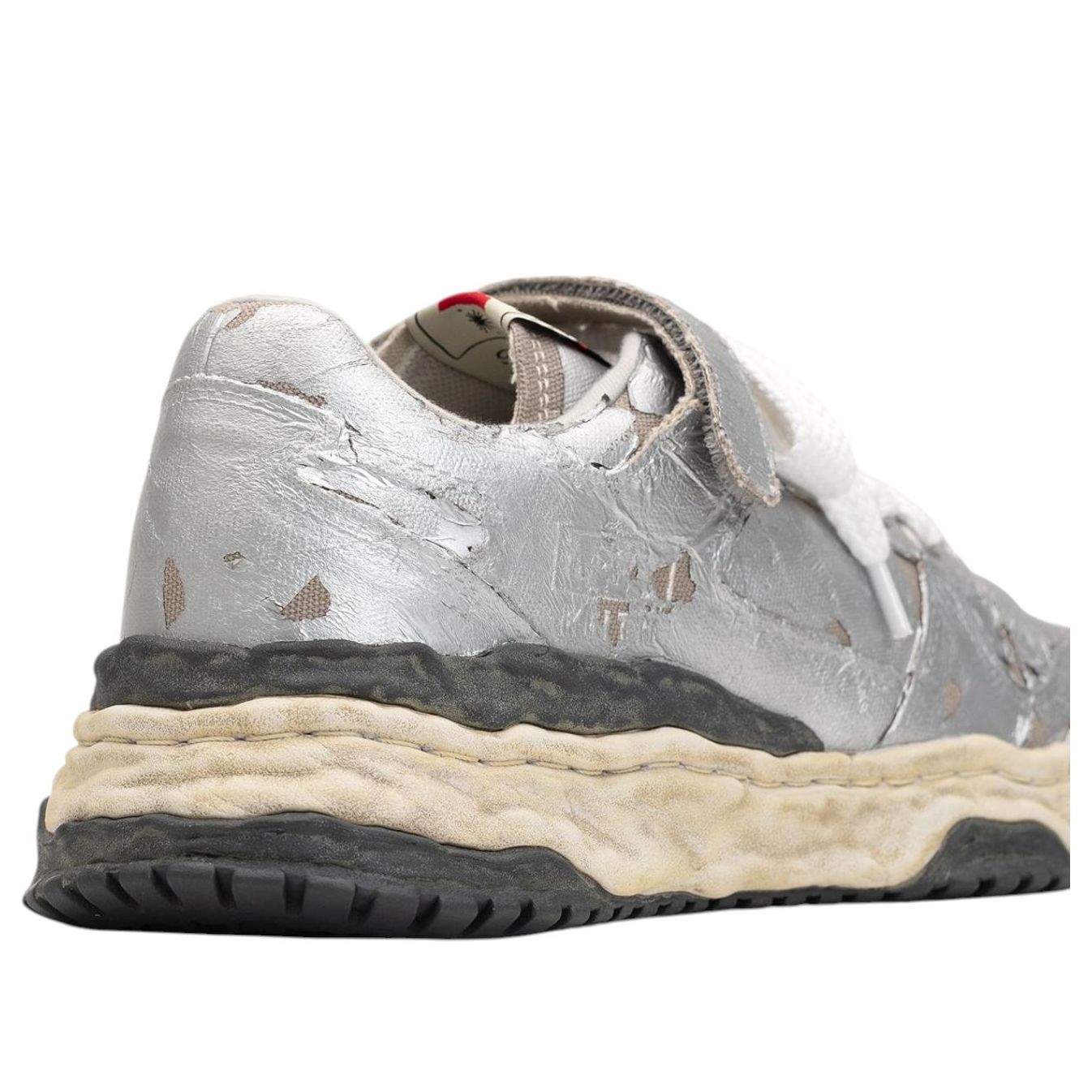 Maison MIHARA YASUHIRO x KEITH OG Sole Film Attached Canvas Low 'Silver' A15FW711-SILVER
