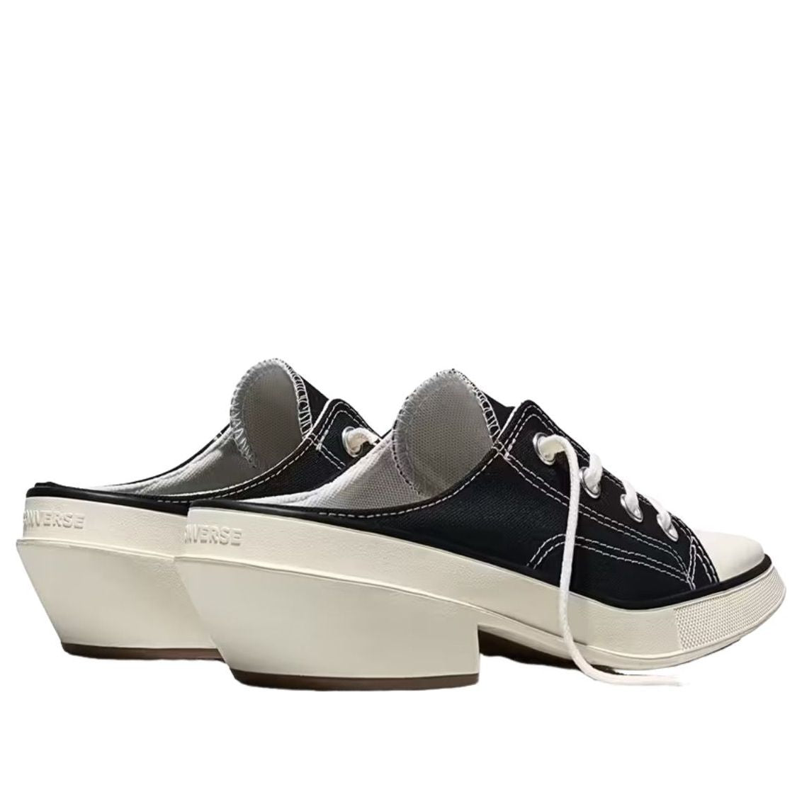 (WMNS) Converse Chuck 70 De Luxe Pointed Mule Heel Platform 'Black' A16060C