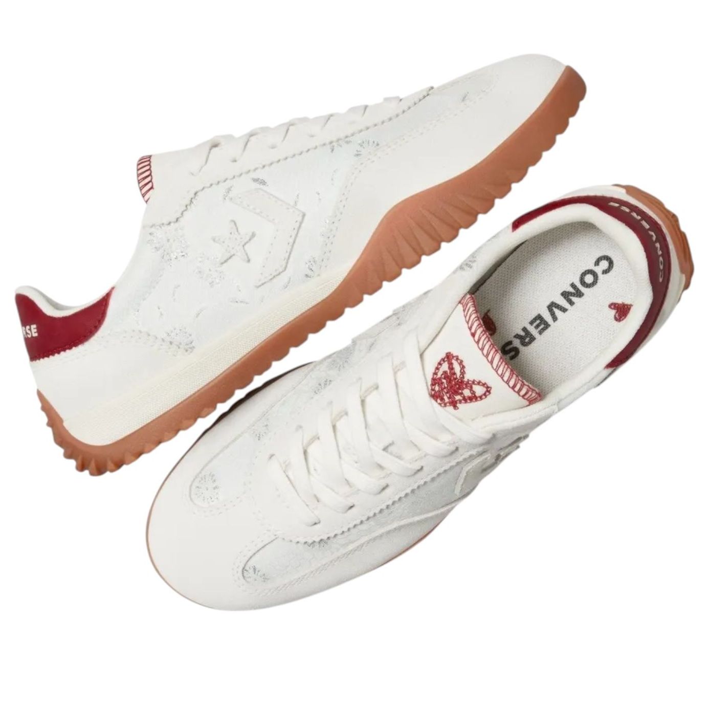 (WMNS) Converse Run Star Trainer 'White Red' A16579C