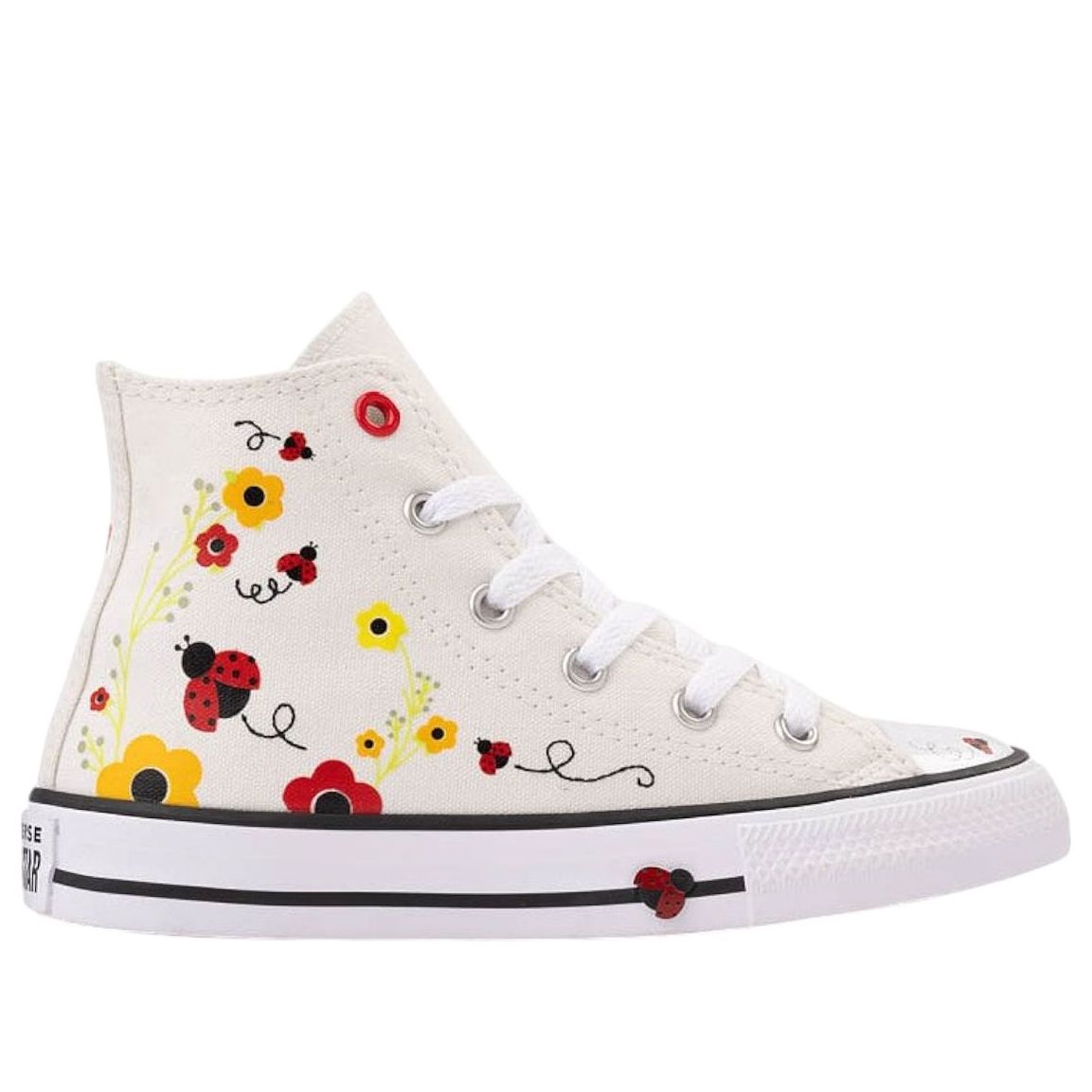 (PS) Converse Chuck Taylor All Star High 'Ladybugs' A17208F