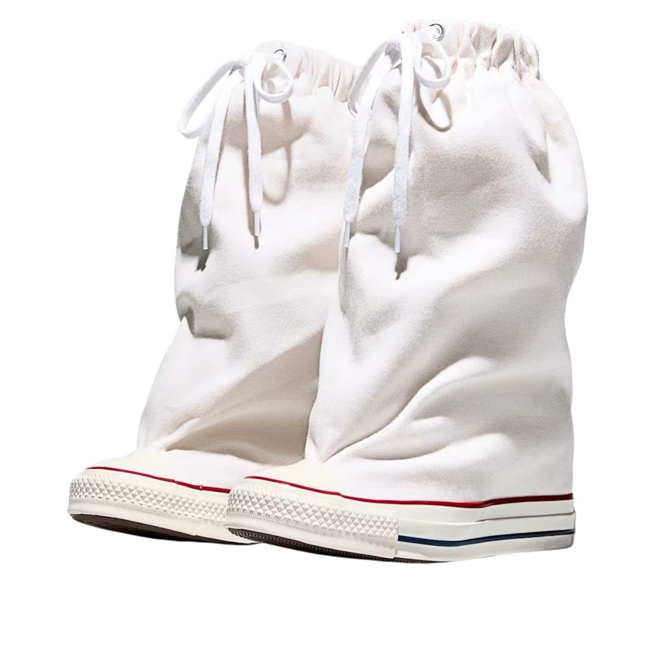 (WMNS) Converse x Vaquera Chuck Taylor All Star XHi Slouch Wedge 'White' A17686C
