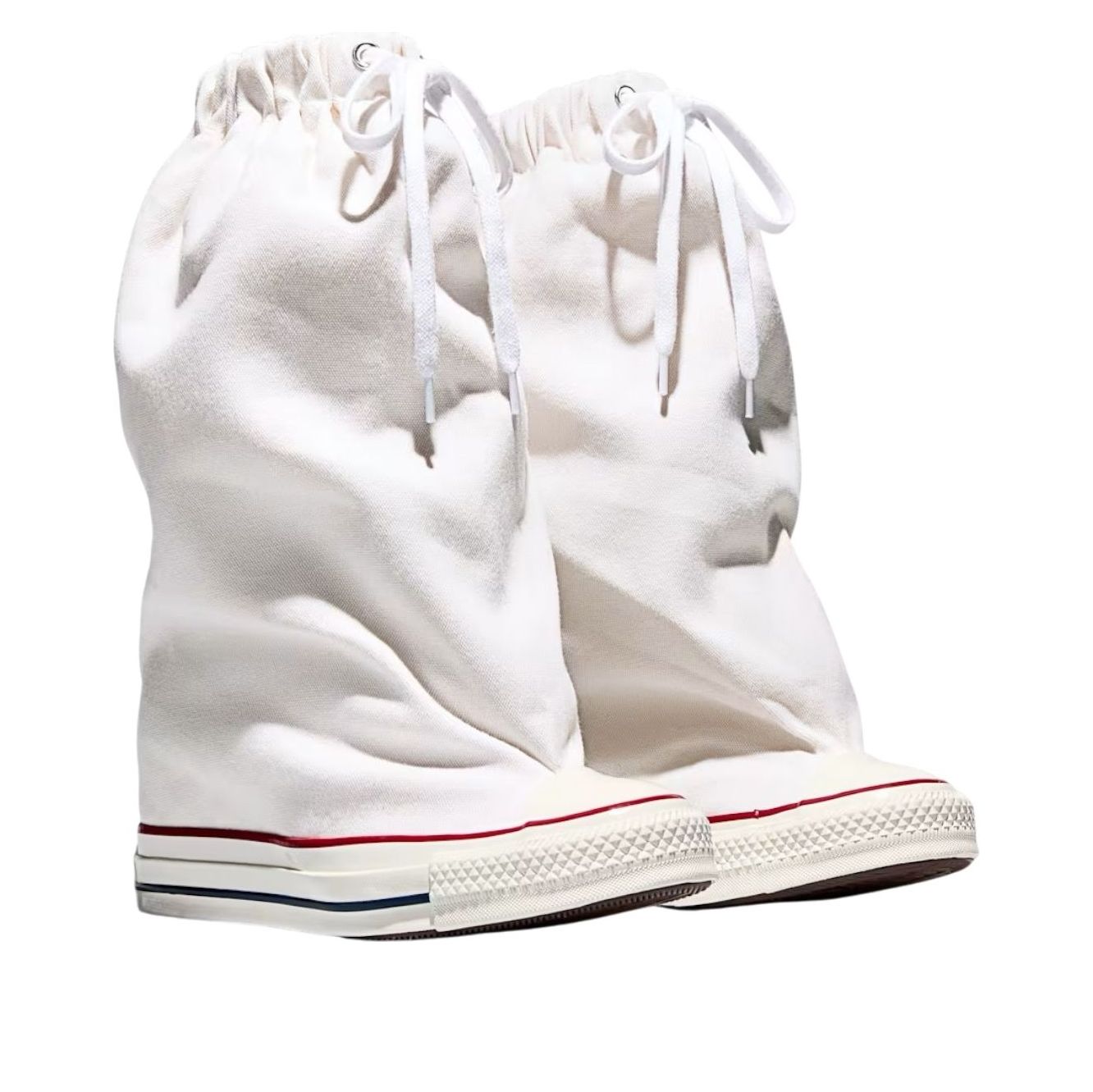 (WMNS) Converse x Vaquera Chuck Taylor All Star XHi Slouch Wedge 'White' A17686C