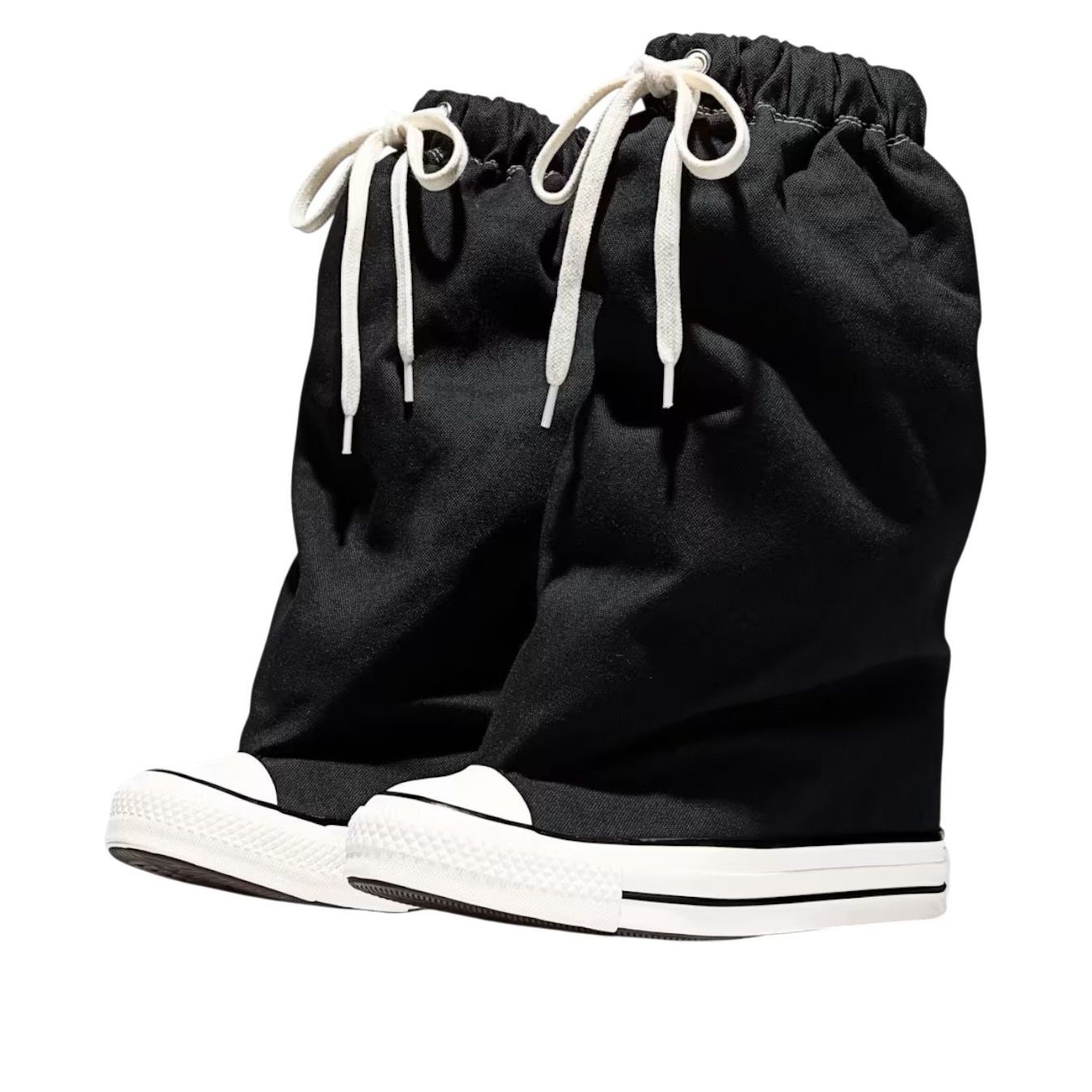 (WMNS) Converse x Vaquera Chuck Taylor All Star XHi Slouch Wedge 'Black' A17687C