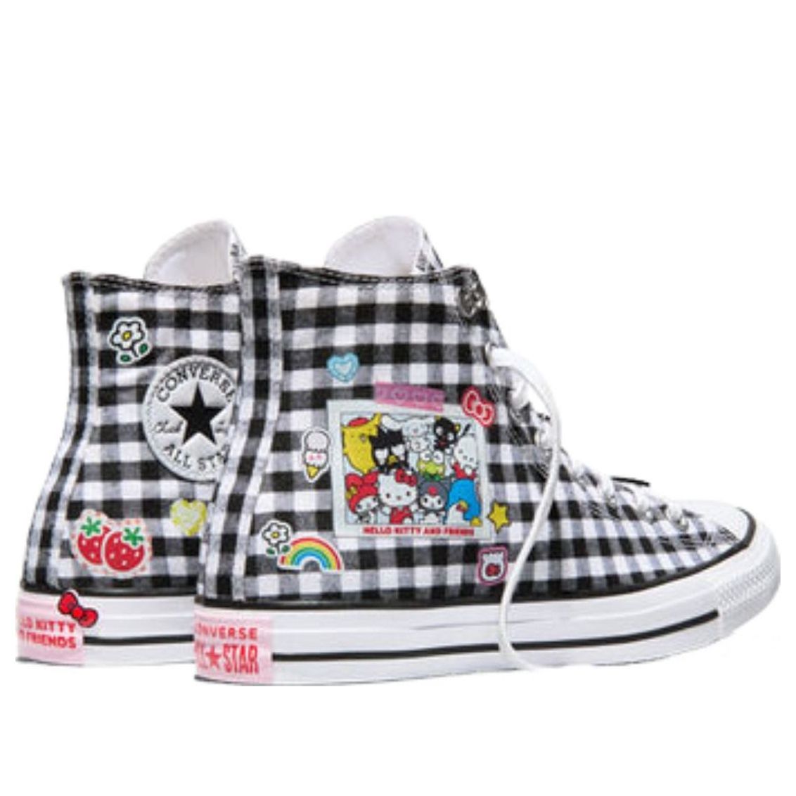Converse x Hello Kitty And Friends Chuck Taylor All Star Picnic 'Black White Pink' A17697C