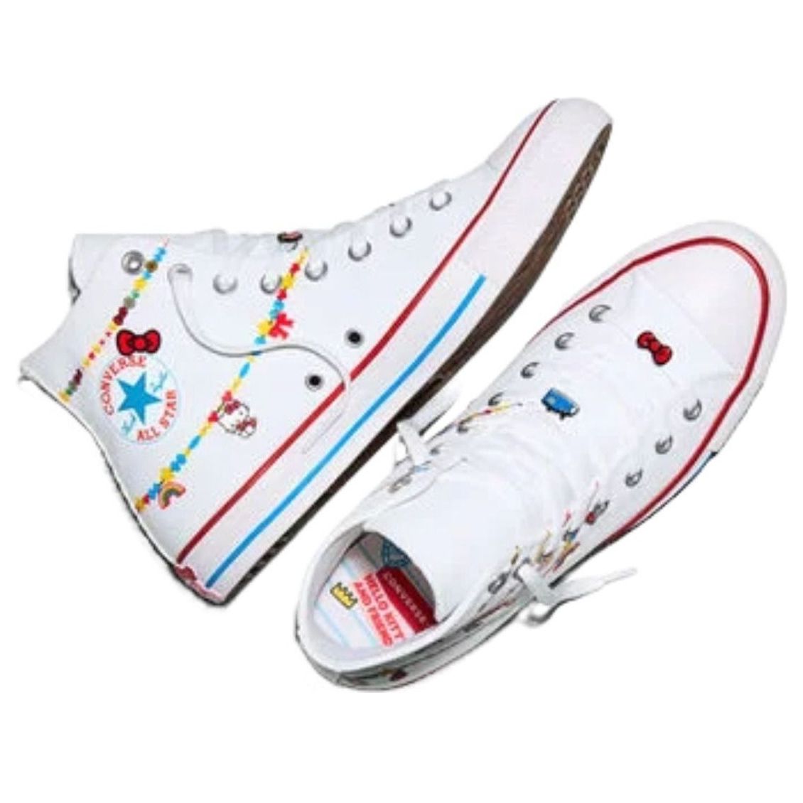 Converse x Hello Kitty And Friends Chuck Taylor All Star Charmed 'White Red Yellow' A17699C
