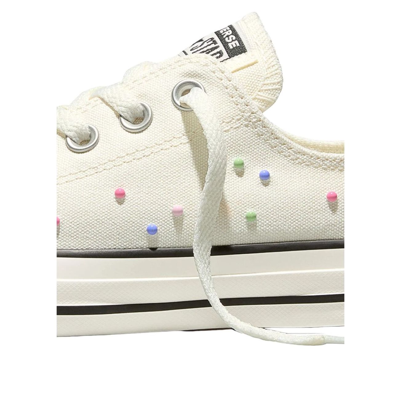 Converse Chuck Taylor All Star Mini Studs 'Egret Fresh Cut Green Pink' A17872F