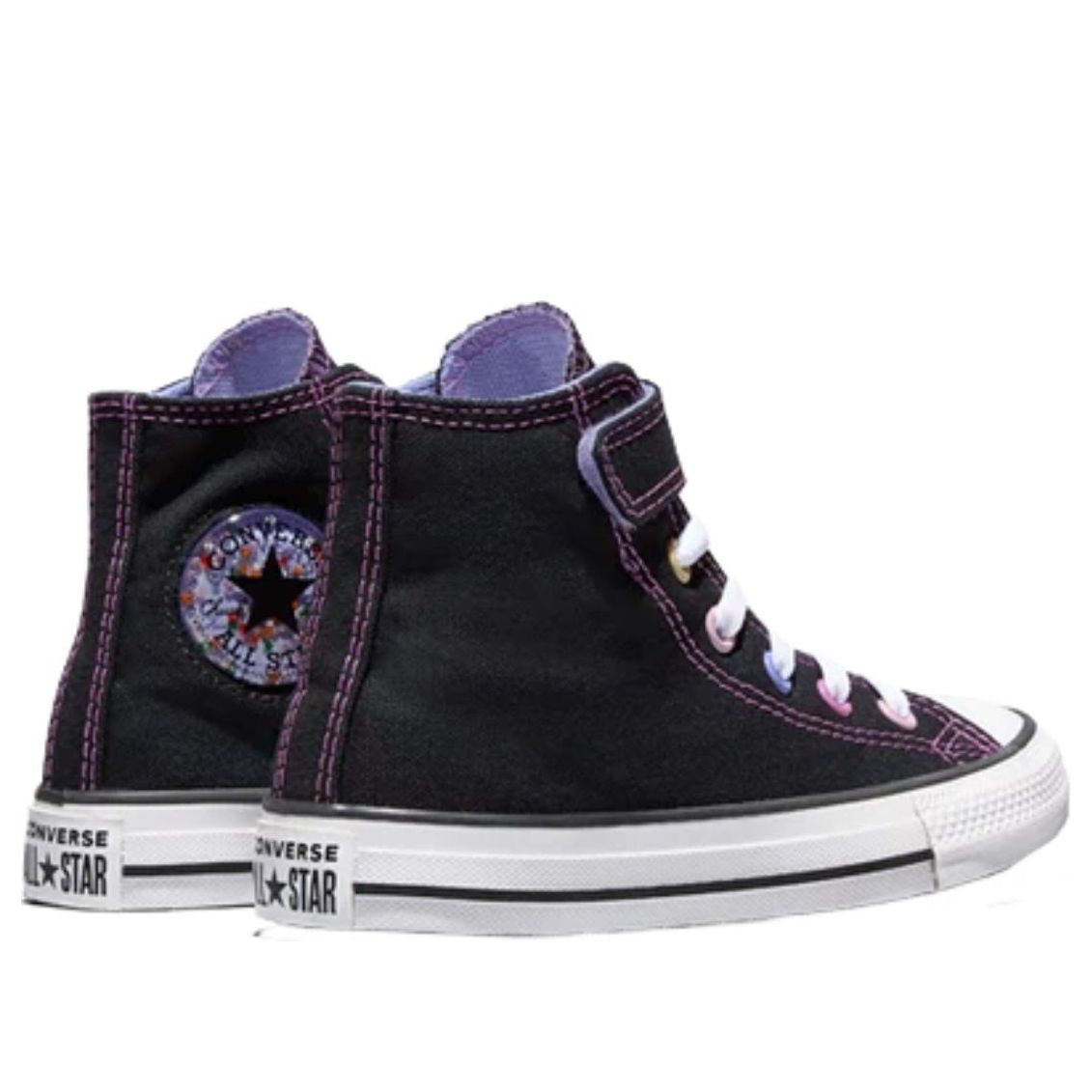 (PS) Converse Chuck Taylor All Star Beads Easy-on 'Black White Very Peri' A17914C