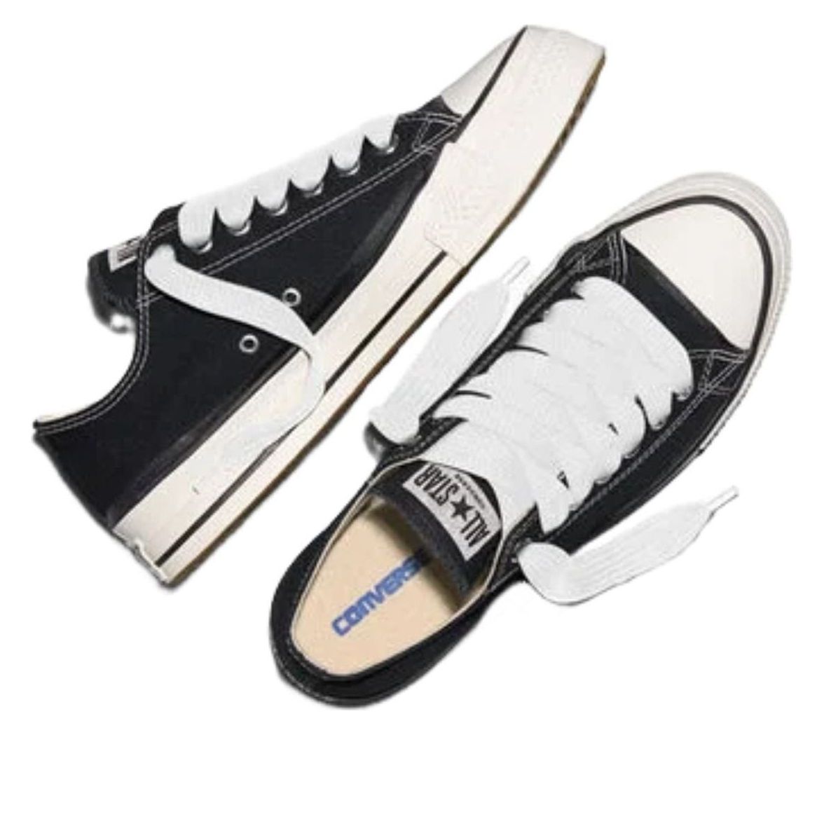 Converse Chuck Taylor Low Throwback 'Black Vintage White' A19080C