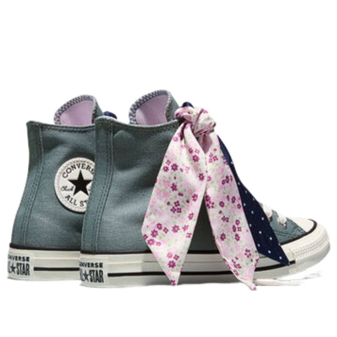(WMNS) Converse Chuck Taylor All Star Scarf Bow 'Mineral Brew Grey' A19909F
