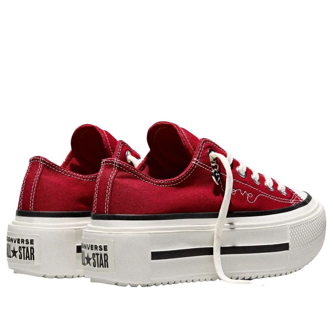 Converse Chuck Taylor All Star Hearts Lift Double Stack Low 'Days Ahead' A20659C