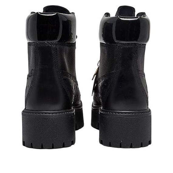 (WMNS) Timberland Stone Street 6 Inch Waterproof Platform Boots 'Black' A5U5J-001