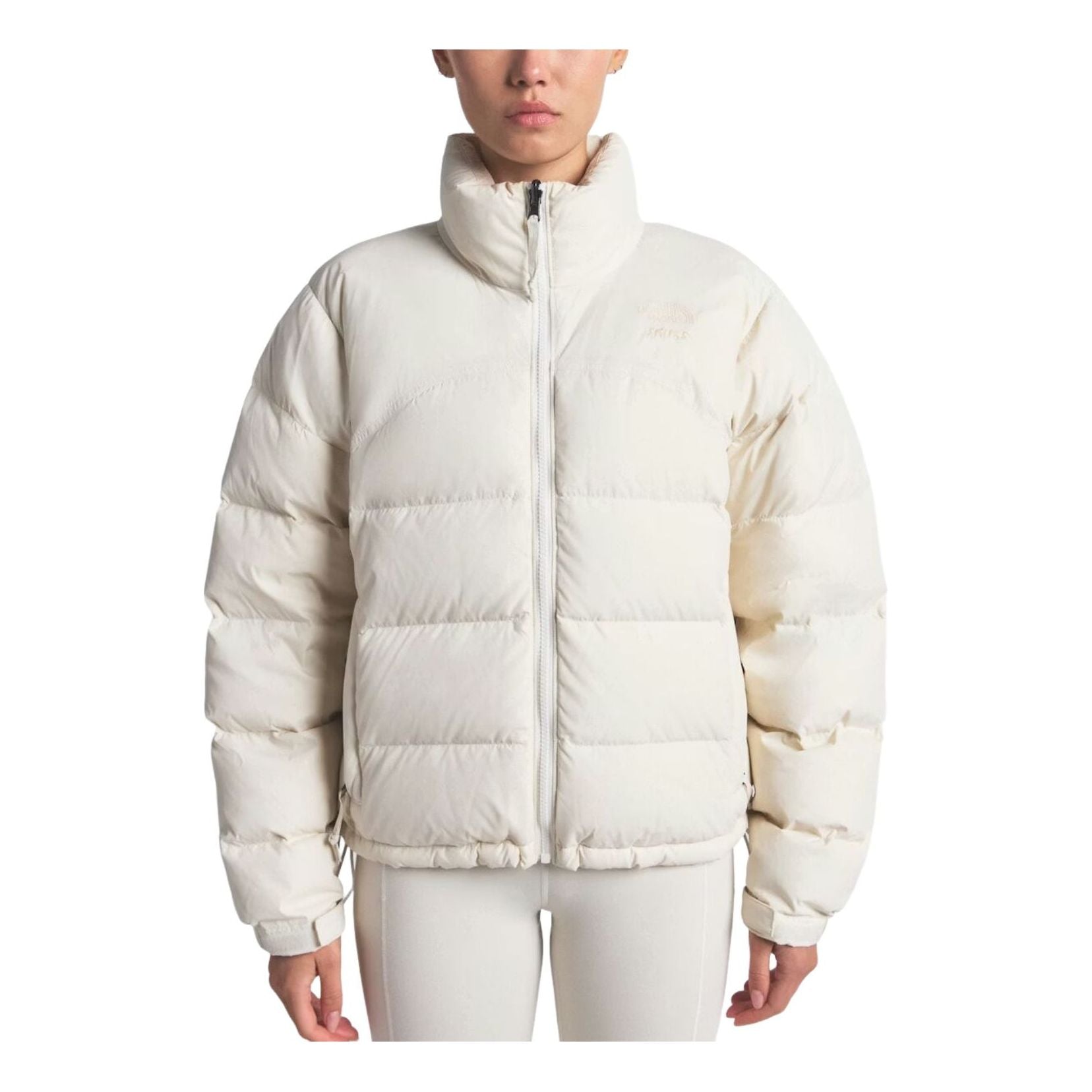 The North Face x SKIMS FW25 2000 Retro Nuptse Jacket 'Bone' NF0A82Z5-I3S