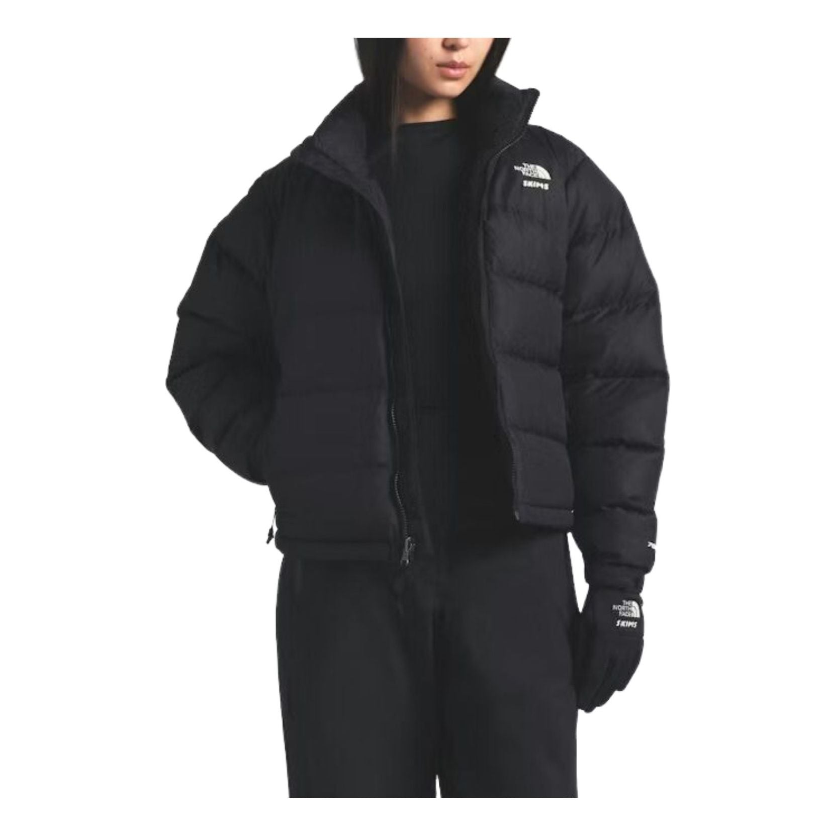 The North Face x SKIMS FW25 2000 Retro Nuptse Jacket 'Onyx' NF0A82Z5-I3X
