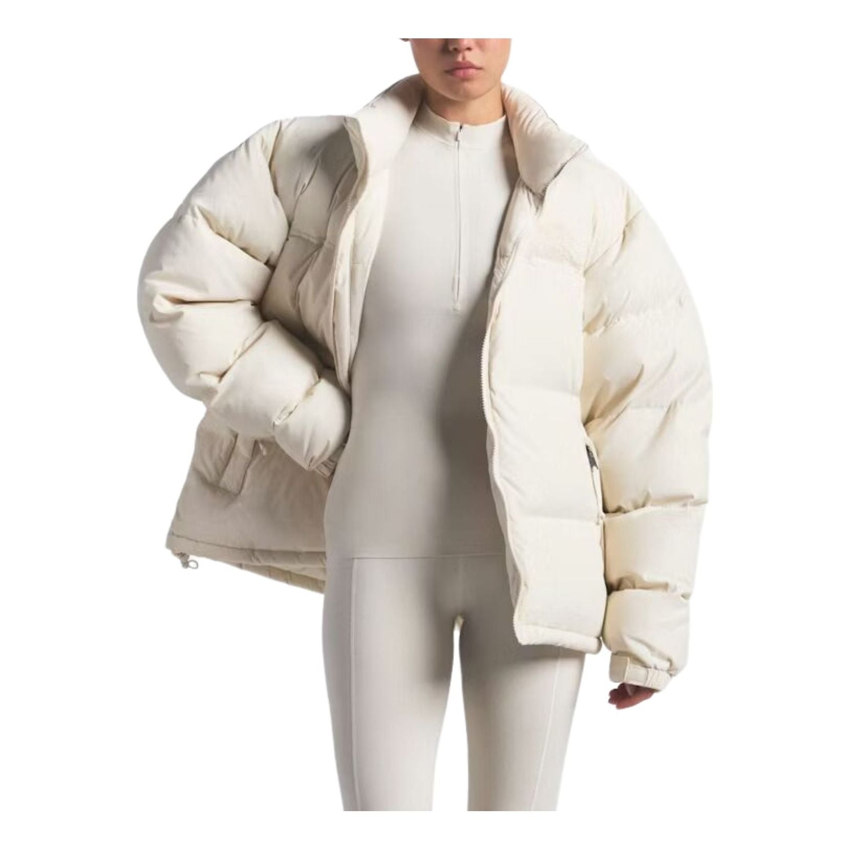 The North Face x SKIMS FW25 1996 Retro Nuptse Jacket 'Bone' NF0A8JJA-I3S