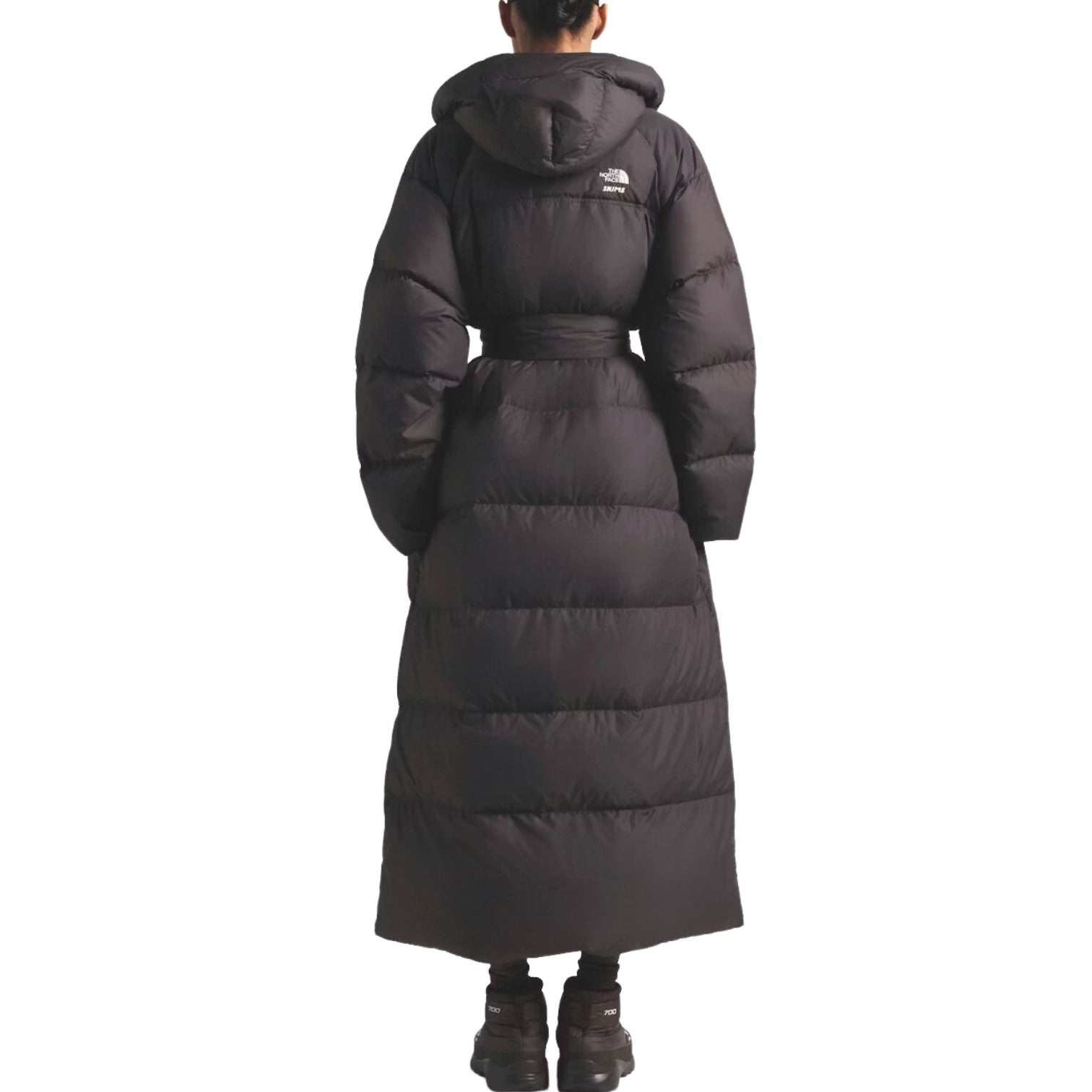 (WMNS) The North Face x SKIMS FW25 Nuptse Wrap Parka 'Phoenix' NF0A8JJB-T7X