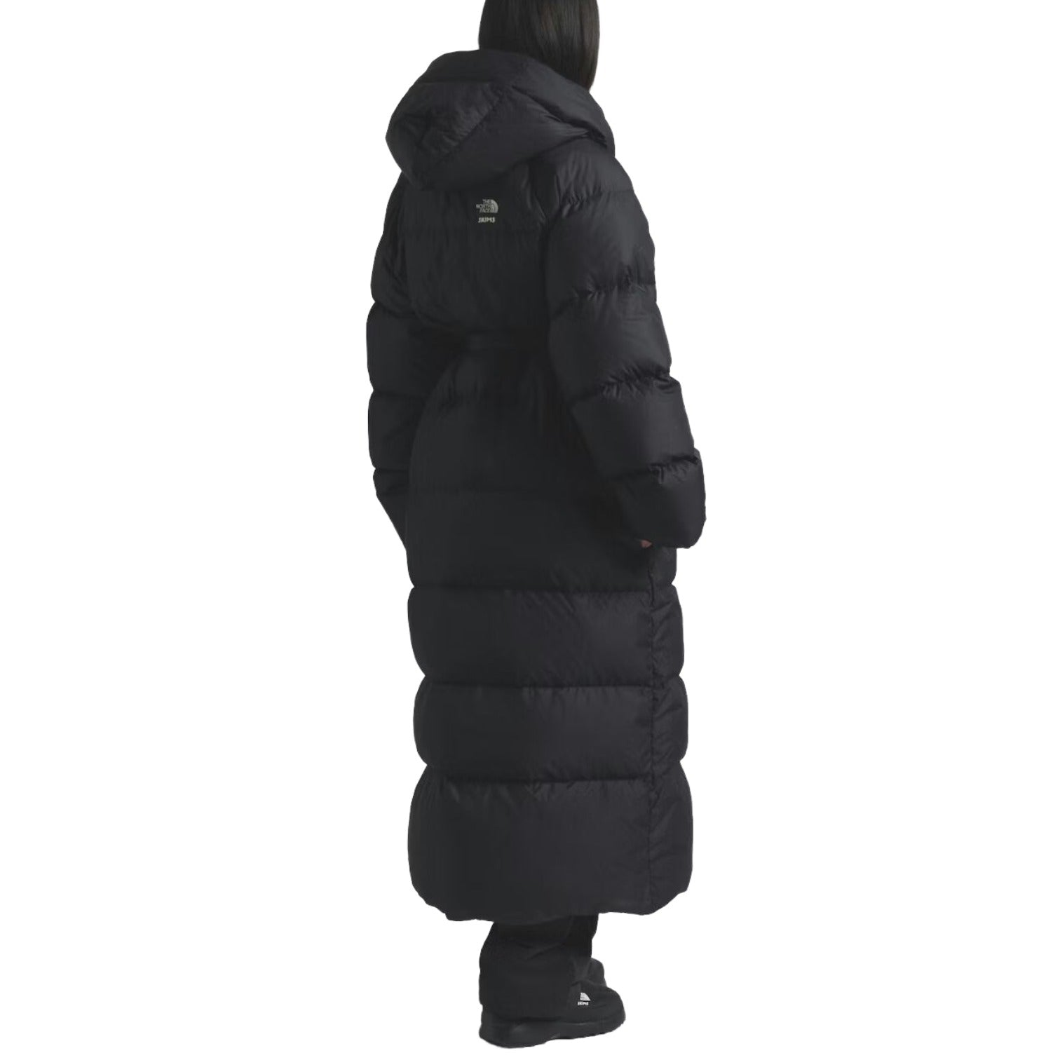 (WMNS) The North Face x SKIMS FW25 Nuptse Wrap Parka 'Onyx' NF0A8JJB-I3X