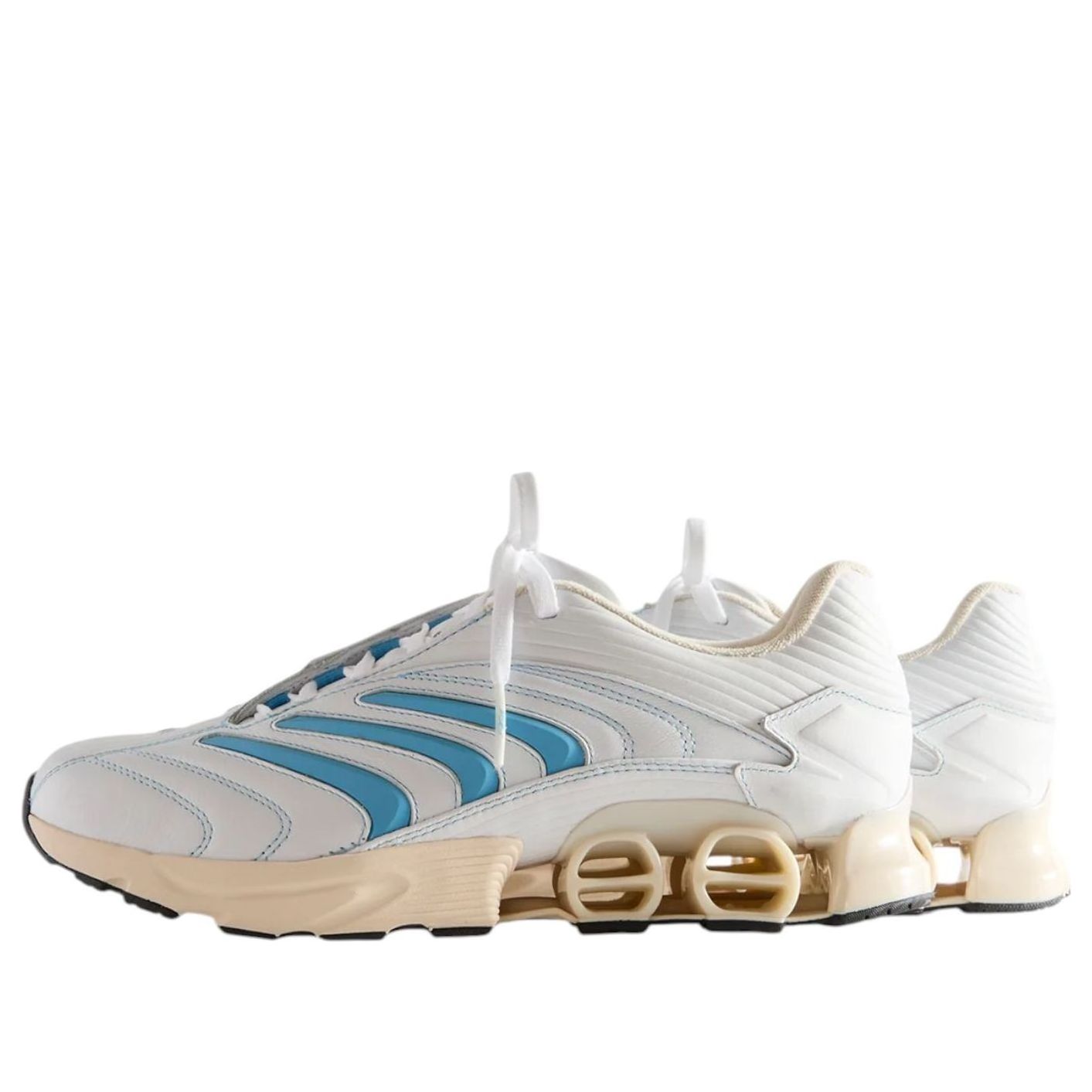 adidas x Kith Predator Megaride 'White Blue' JR9208