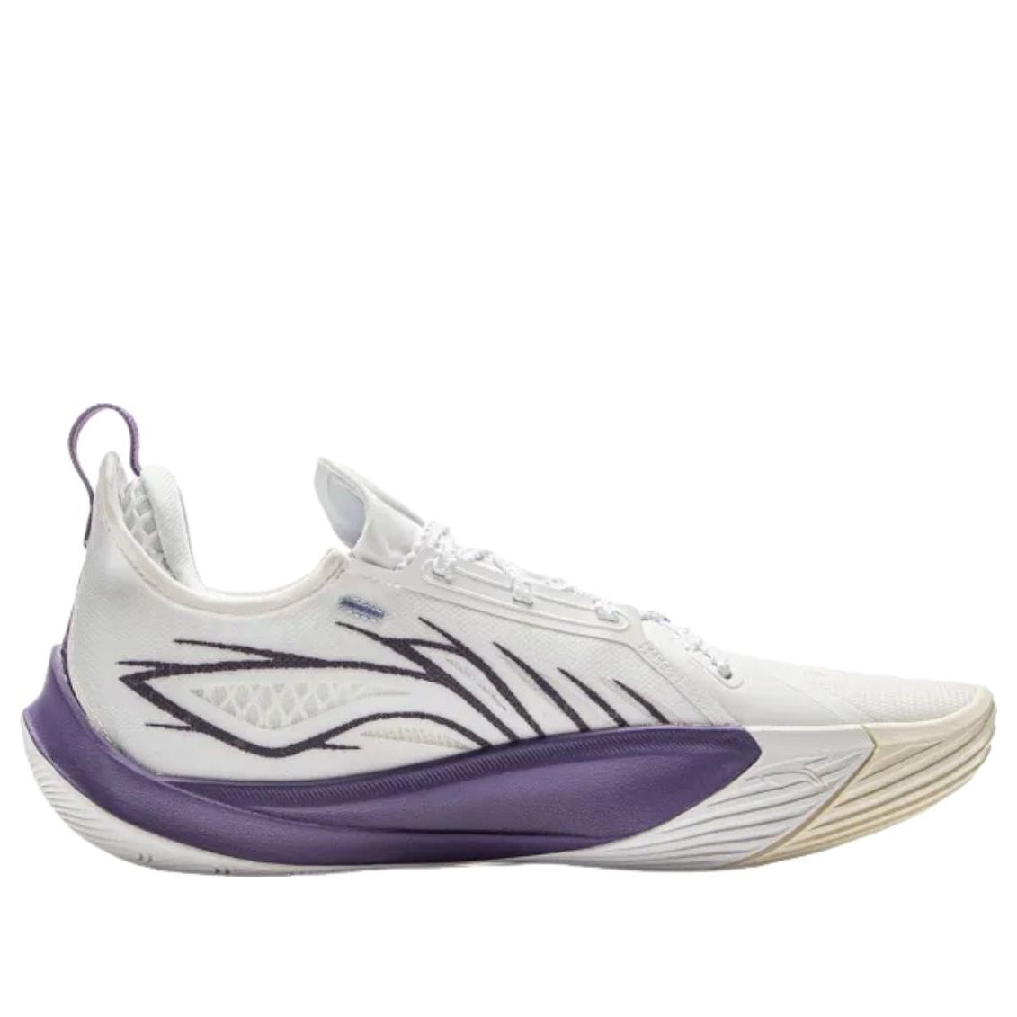 Li-Ning Sonic 13 'White Purple' ABAV025-7