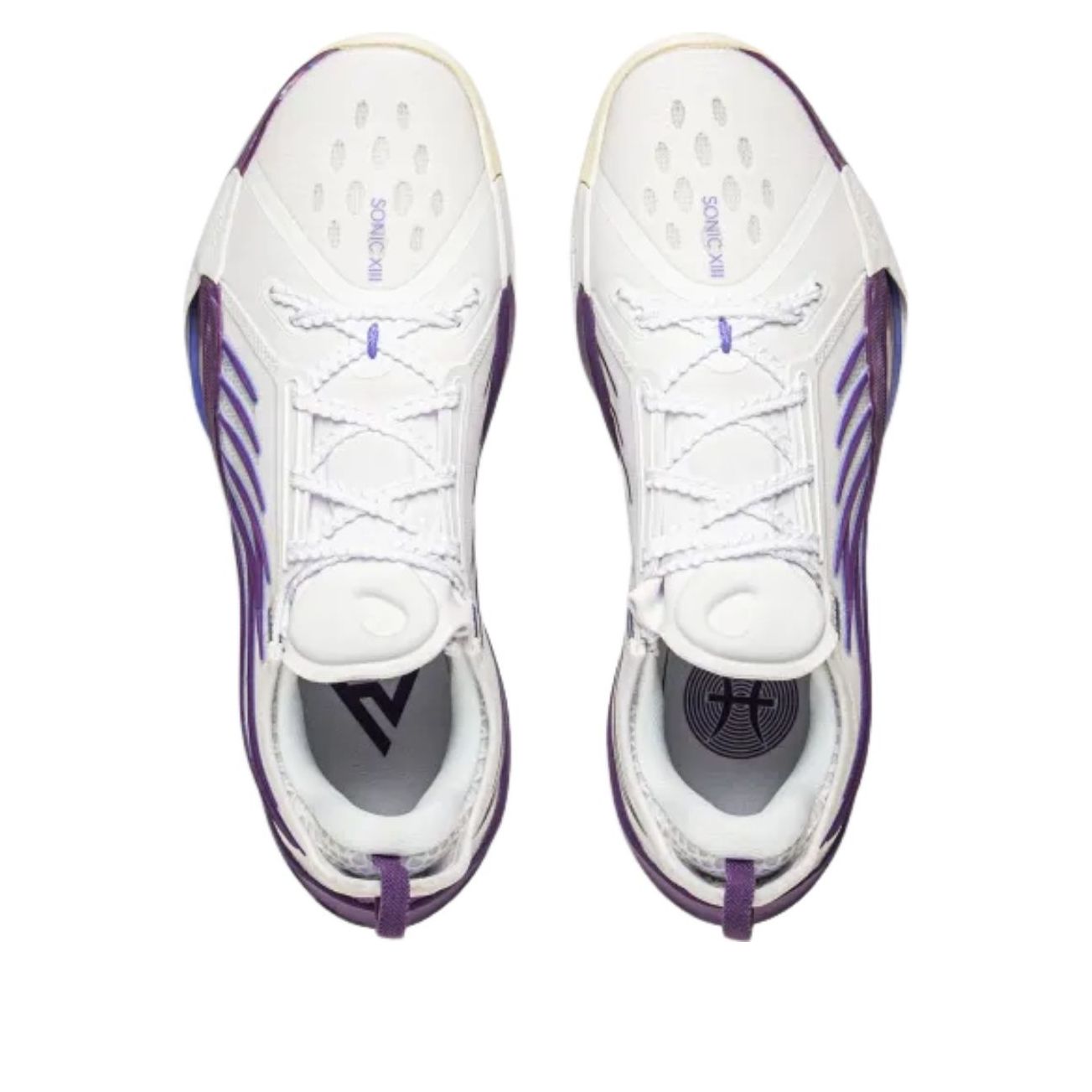 Li-Ning Sonic 13 'White Purple' ABAV025-7