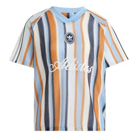(WMNS) adidas Summer Glow Knitted Oversized Jersey Asia Sizing 'Ash Blue' KY3160