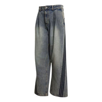 adidas Adilenium Season 5 Questra Denim Jeans 'Chalky Brown' KX4821