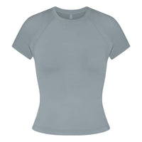 (WMNS) Nike x SKIMS Airy Baby T-Shirt 'Washed Pacific' TPTSH2738-PCF