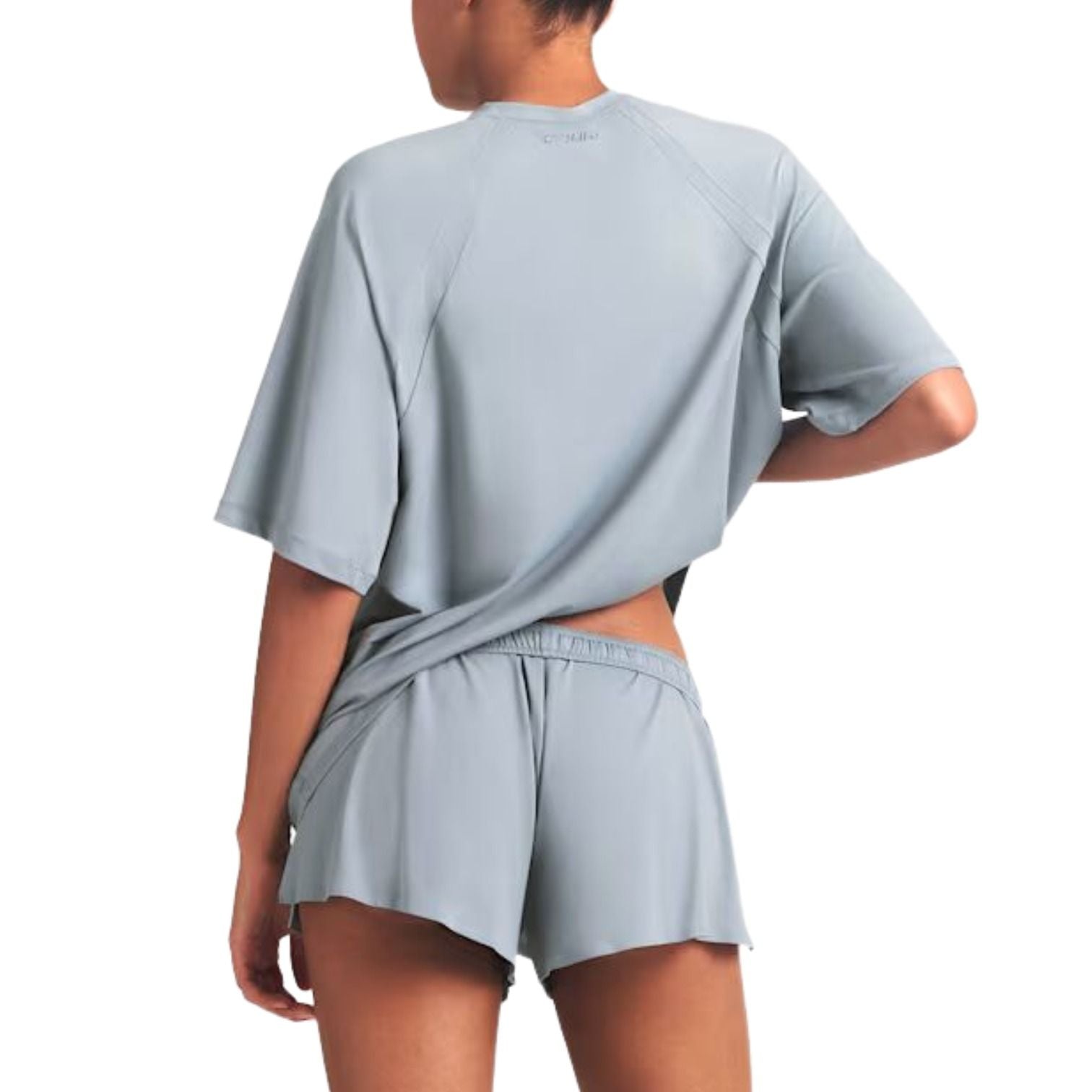(WMNS) Nike x SKIMS Airy Oversized T-Shirt 'Washed Pacific' TPTSH2742-PCF