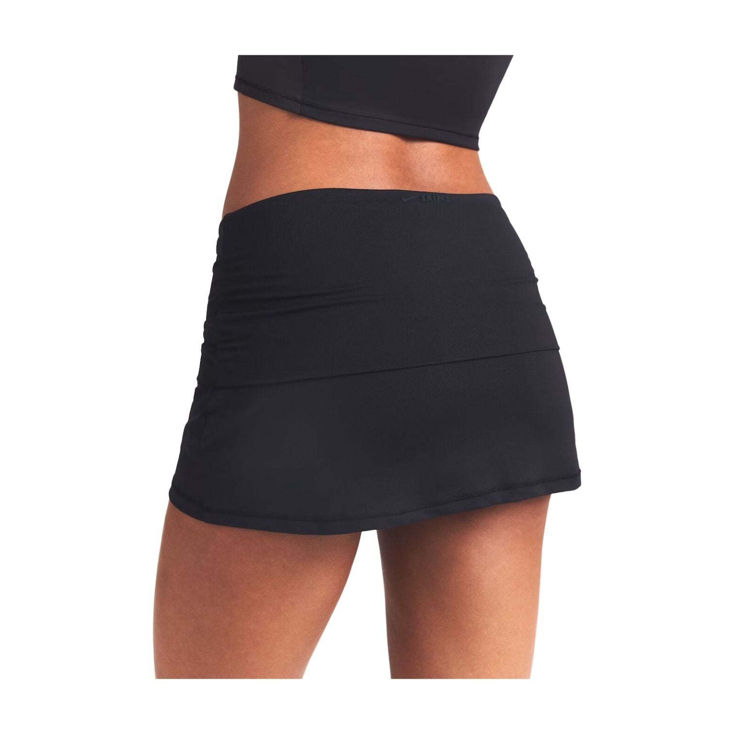 (WMNS) Nike x SKIMS Airy Fold-Over Waistband Skort 'Obsidan' SKIRTSKT9636W-OBD
