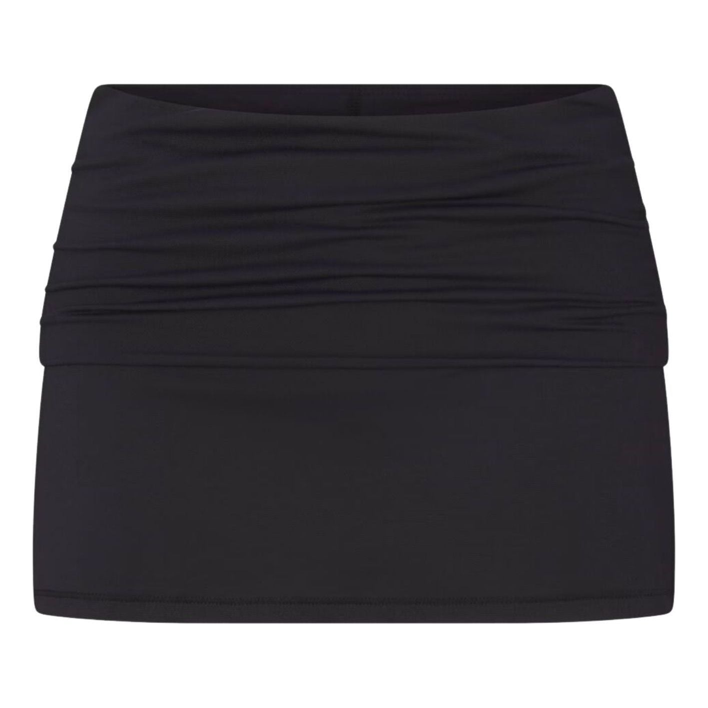 (WMNS) Nike x SKIMS Airy Fold-Over Waistband Skort 'Obsidan' SKIRTSKT9636W-OBD