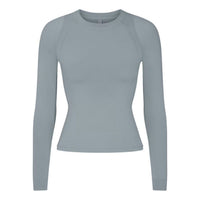 (WMNS) Nike x SKIMS Airy Long-Sleeve Crew-Neck Top 'Washed Pacific' TPLST2752-PCF