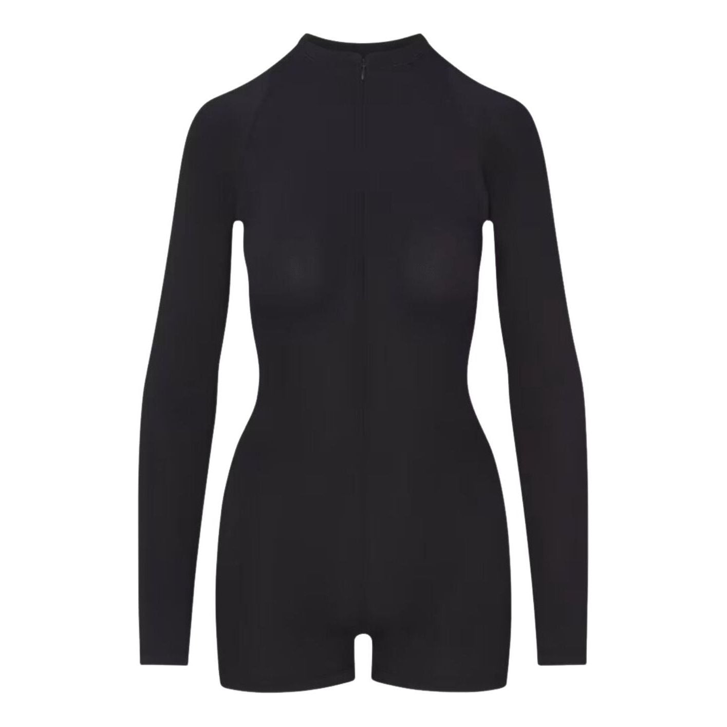 (WMNS) Nike x SKIMS Airy Long-Sleeve One-Piece 'Obsidan' OSONS9504W-OBD