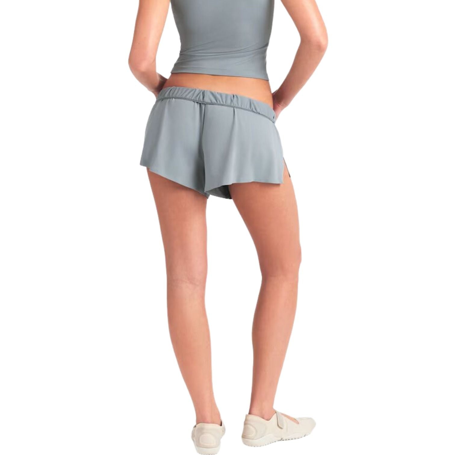 (WMNS) Nike x SKIMS Airy Mini Shorts 'Washed Pacific' SHSHO8631W-PCF