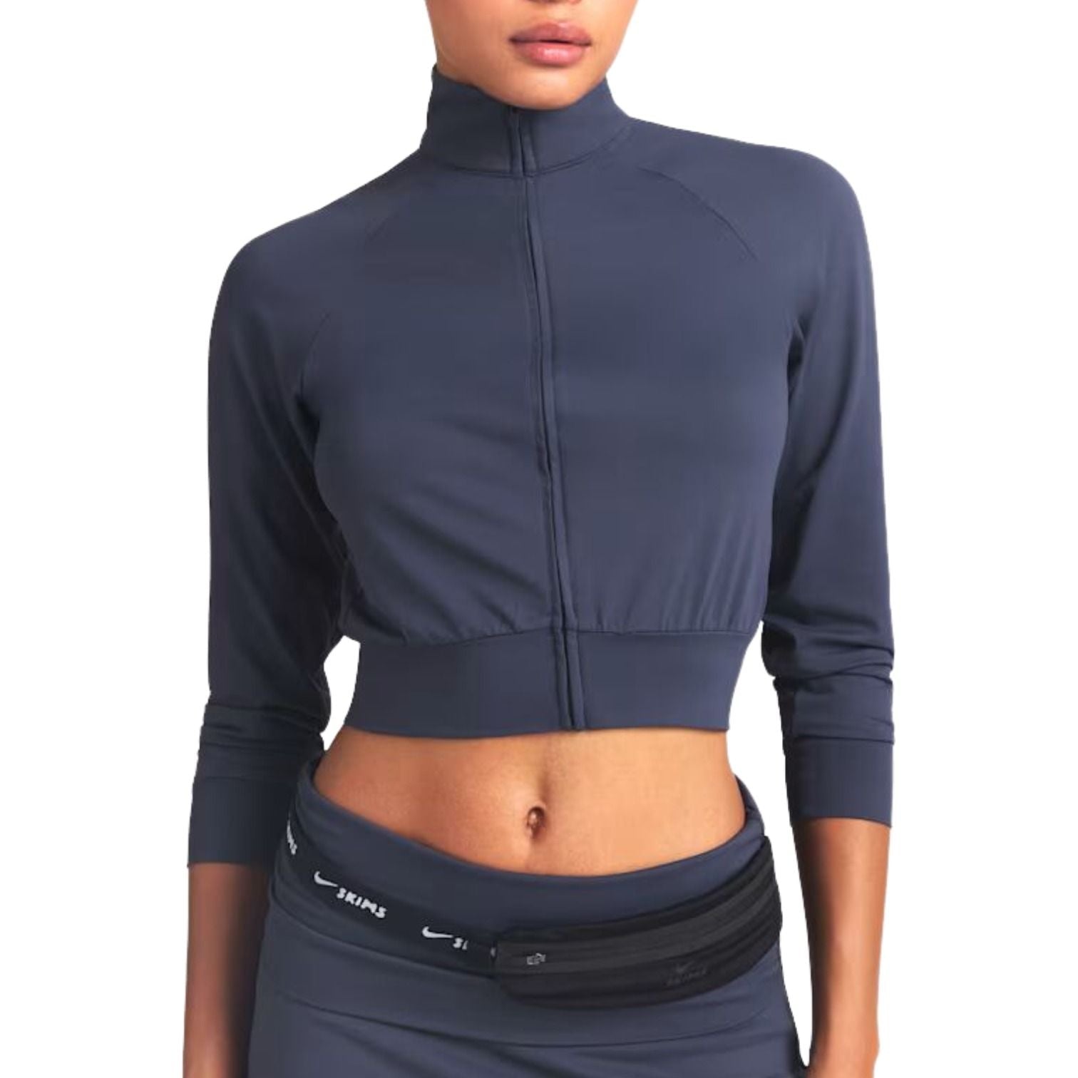 (WMNS) Nike x SKIMS Airy Track Jacket 'Deep Royal' ZUZUP9516W-DRL