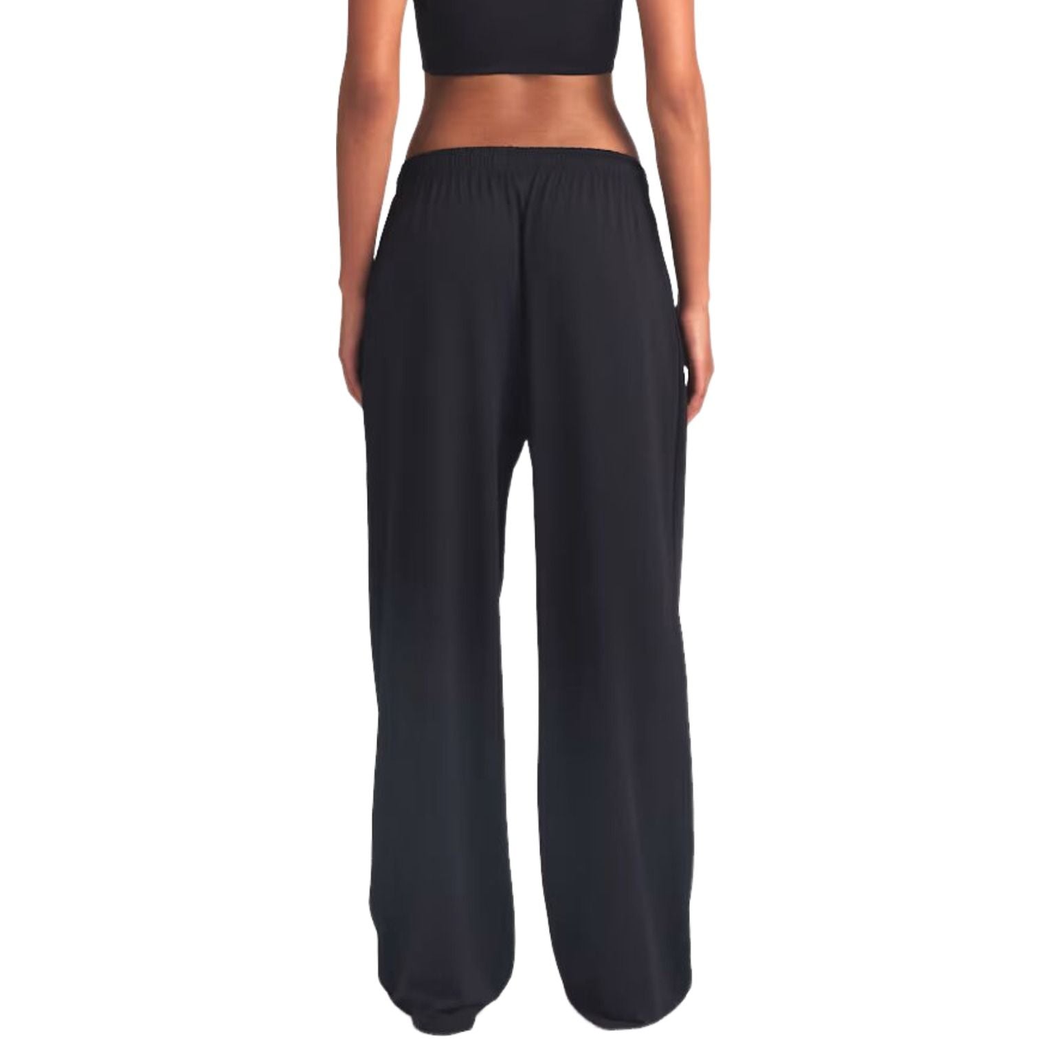 (WMNS) Nike x SKIMS Airy Wide-Leg Pants 'Obsidan' PTPNT9505W-OBD