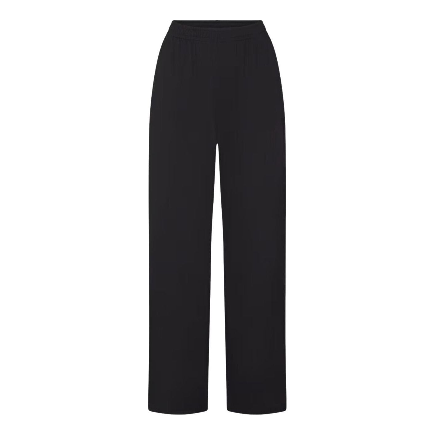 (WMNS) Nike x SKIMS Airy Wide-Leg Pants 'Obsidan' PTPNT9505W-OBD