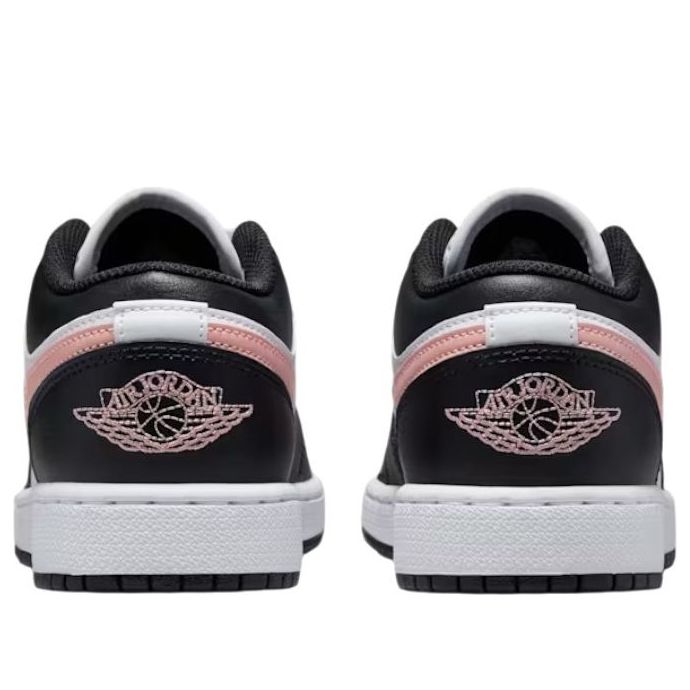 (GS) Air Jordan 1 Low 'White Black Rust Pink' 553560-165