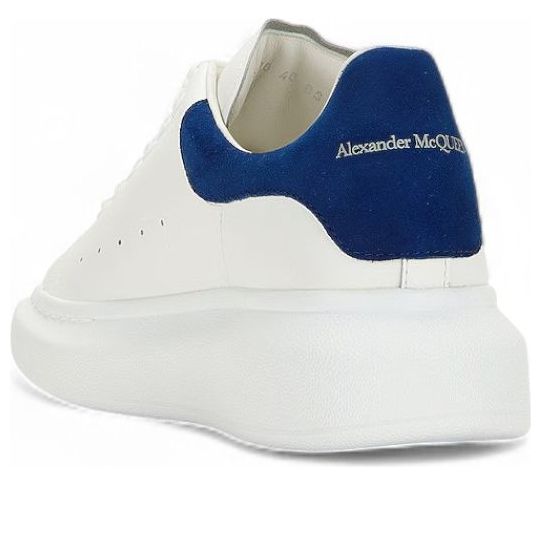 Alexander McQueen Oversized Sneaker 'White Paris Blue' 2024 553680-WIEF1-9086
