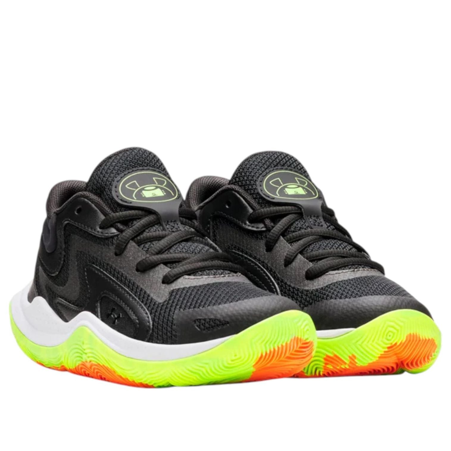 (PS) Under Armour Jet '25 'Metallic Black Hyper Green' 6001588-002